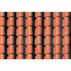 JTT 97435 - Pattern Sheets: Spanish Tile 2/pk - 1:48 - O Scale