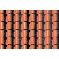 JTT 97436 - Pattern Sheets: Spanish Tile 2/pk - 1:24 - G Scale