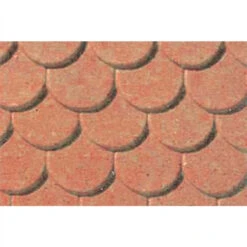 JTT 97439 - Pattern Sheets: Scalloped Edge Tile 2/pk - 1:24 - G Scale