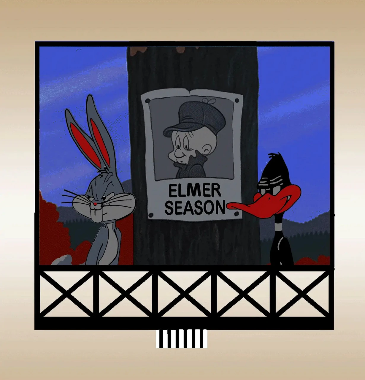 Miller Engineering 88-6501 - Elmer Fudd Billboard - HO Scale 3 Miller Engineering 88-6501 - Elmer Fudd Billboard - HO Scale