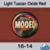 Badger MODELflex Paint - 16-14 Light Tuscan Oxide Red -Vallejo Sales Store 16 14 93104.1671410831