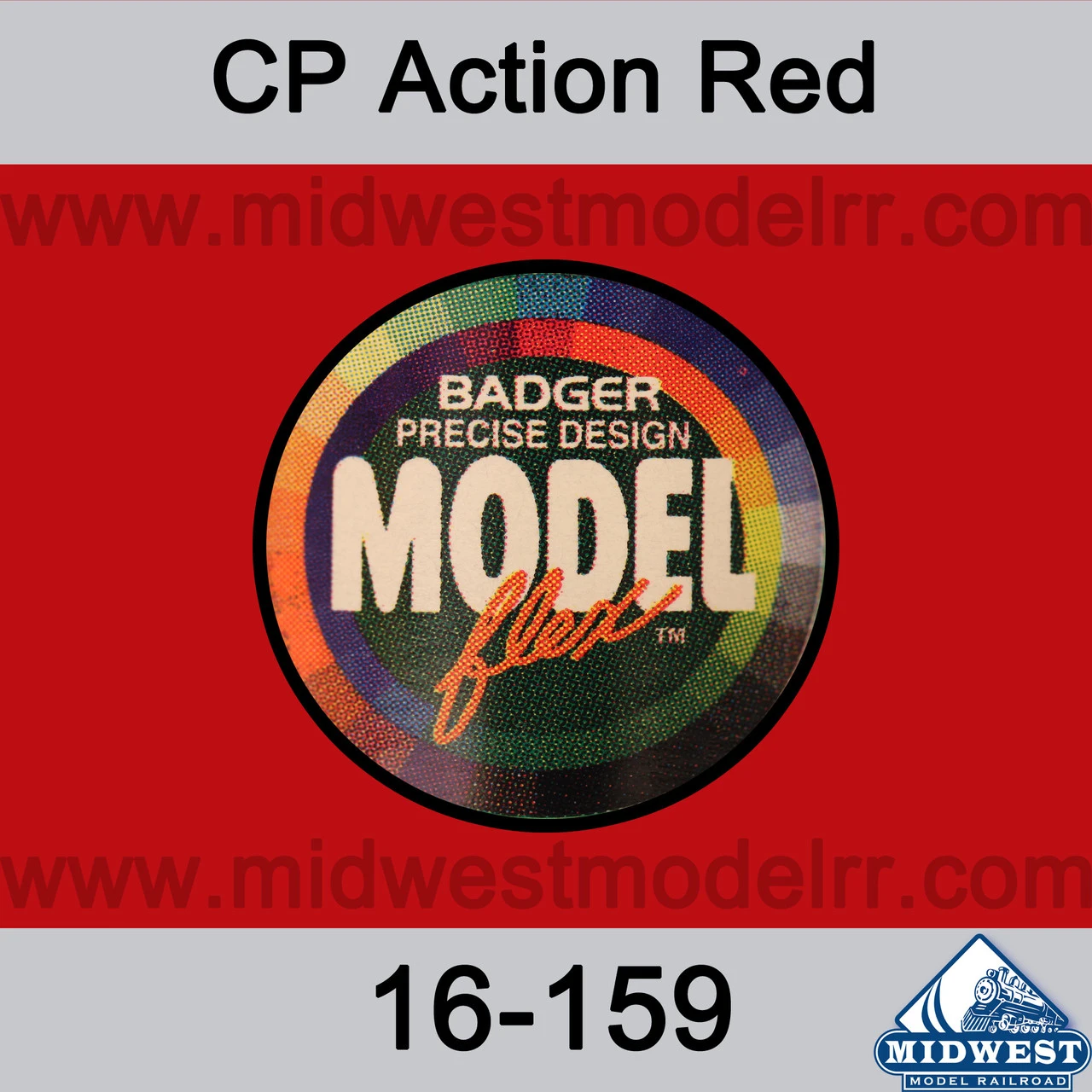 Badger MODELflex Paint - 16-159 CP Action Red 3 Badger MODELflex Paint - 16-159 CP Action Red