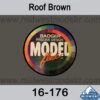 Badger MODELflex Paint - 16-176 Roof Brown -Vallejo Sales Store 16 176 17320.1671410835