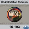 Badger MODELflex Paint - 16-193 CB&Q Imitation Aluminum -Vallejo Sales Store 16 193 47061.1671410836