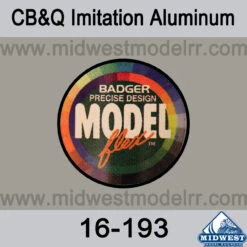 Badger MODELflex Paint - 16-193 CB&Q Imitation Aluminum