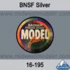 Badger MODELflex Paint - 16-195 BNSF Silver -Vallejo Sales Store 16 195 86674.1671410836