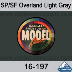Badger MODELflex Paint - 16-197 SP/SF Overland Light Gray