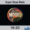 Badger MODELflex Paint - 16-20 Super Gloss Black -Vallejo Sales Store 16 20 36893.1671410836