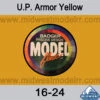 Badger MODELflex Paint - 16-24 U.P. Armor Yellow -Vallejo Sales Store 16 24 12093.1671410837
