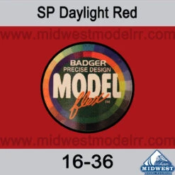 Badger MODELflex Paint - 16-36 SP Daylight Red