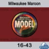 Badger MODELflex Paint - 16-43 Milwaukee Maroon 1 Badger MODELflex Paint - 16-43 Milwaukee Maroon -Vallejo Sales Store 16 43 99127.1671410839