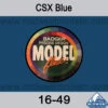 Badger MODELflex Paint - 16-49 CSX Blue -Vallejo Sales Store 16 49 88435.1671410840