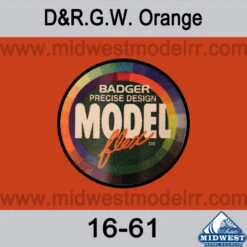 Badger MODELflex Paint - 16-61 D&R.G.W. Orange