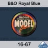 Badger MODELflex Paint - 16-67 B&O Royal Blue 1 Badger MODELflex Paint - 16-67 B&O Royal Blue -Vallejo Sales Store 16 67 88503.1671410843