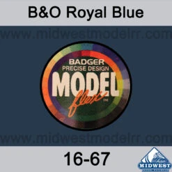 Badger MODELflex Paint - 16-67 B&O Royal Blue