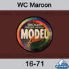 Badger MODELflex Paint - 16-71 Wisconsin Central Maroon -Vallejo Sales Store 16 71 30381.1671410843
