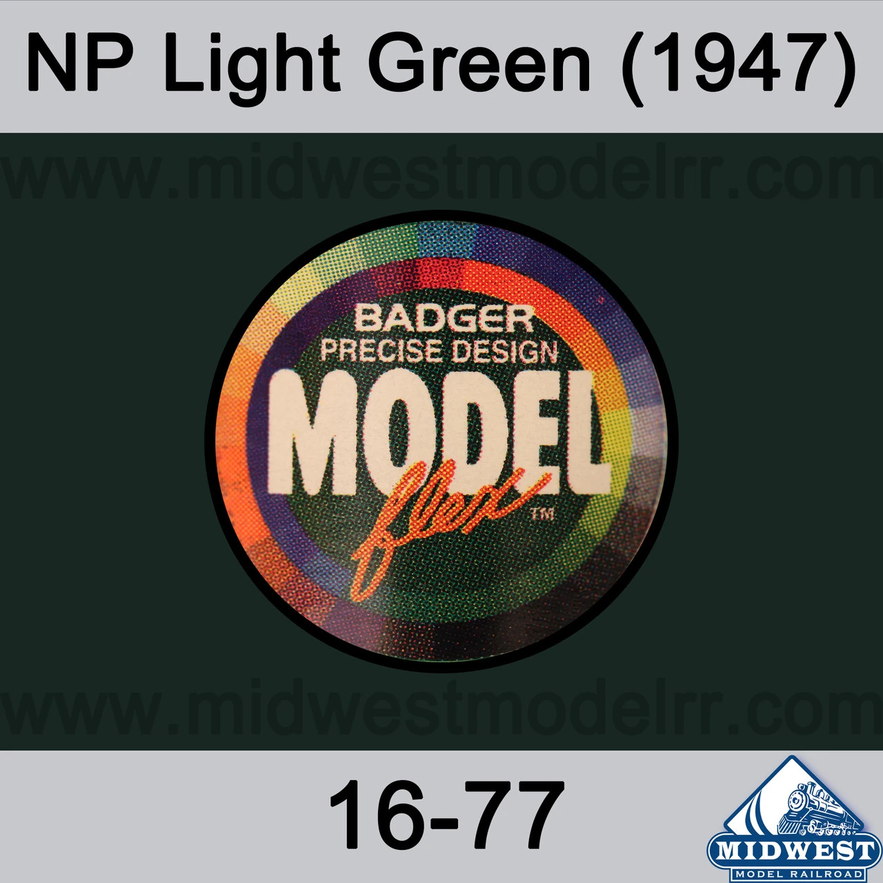 Badger MODELflex Paint - 16-77 NP Light Green 3 Badger MODELflex Paint - 16-77 NP Light Green