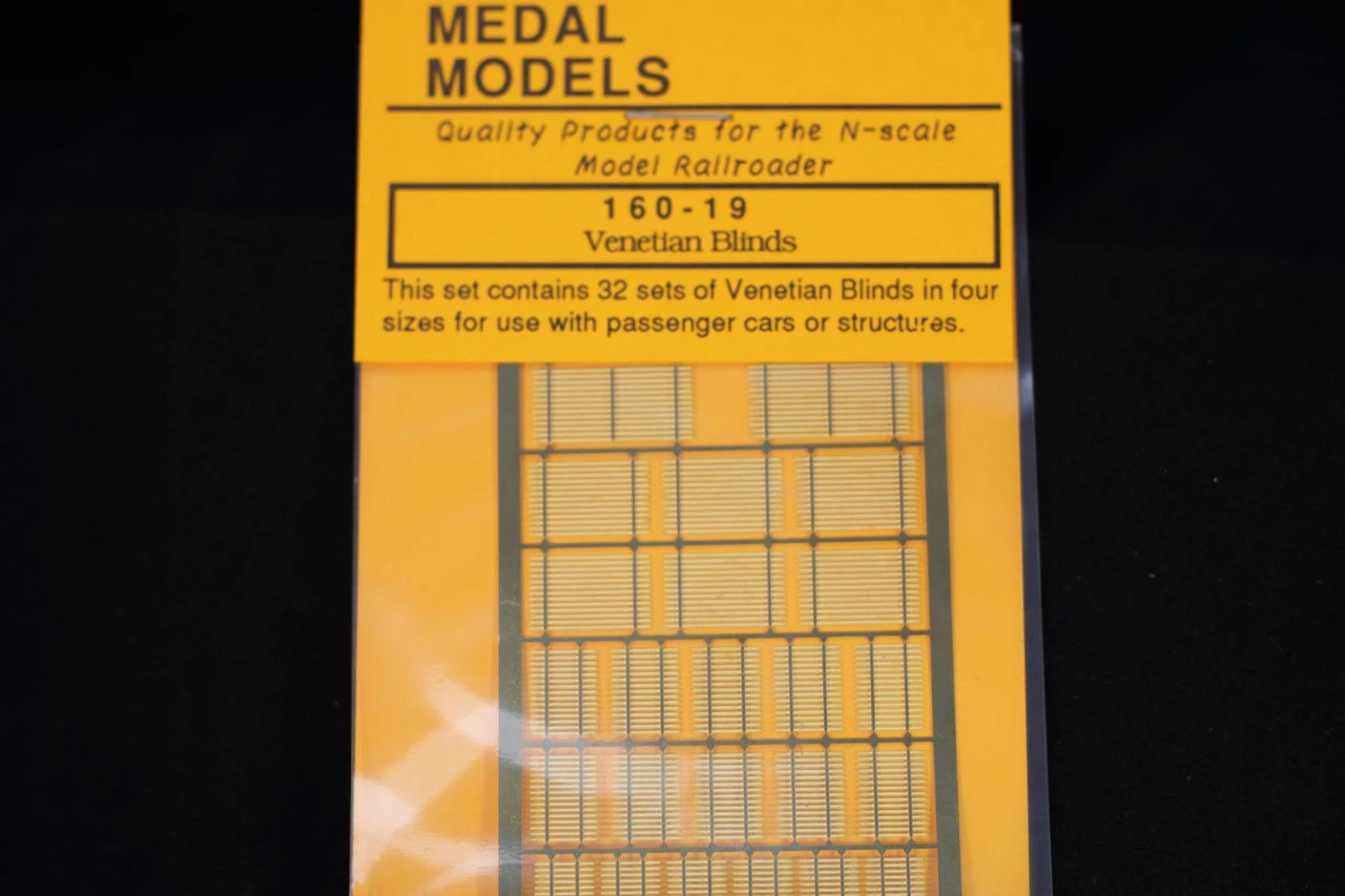 Gold Medal Models 160-19 - Venetian Blinds- N Scale 3 Gold Medal Models 160-19 - Venetian Blinds- N Scale