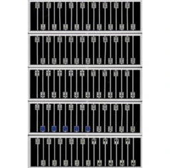 Tichy Train Group 2611 - Assorted Road Sign Set 90 Pcs - N Scale