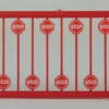 Tichy Train Group 2612 - Modern Stop Sign Red 18pcs - N Scale 2 Tichy Train Group 2612 - Modern Stop Sign Red 18pcs - N Scale -Vallejo Sales Store 2612 72524.1645224180