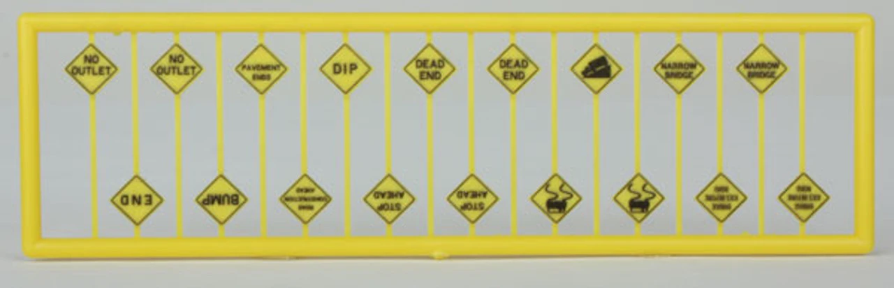 Tichy Train Group 2618 - Written Warning Signs 18 Pcs - N Scale 3 Tichy Train Group 2618 - Written Warning Signs 18 Pcs - N Scale