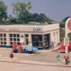 City Classics 401 - Crafton Ave Gas Station - N Scale -Vallejo Sales Store 401 Crafton 48711.1671410948