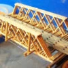 RslaserKits 3028 - Wood Truss Rod Bridge (55' Span) - N Scale Kit 1 RslaserKits 3028 - Wood Truss Rod Bridge (55' Span) - N Scale Kit -Vallejo Sales Store 55 ft span Truss Rod Bridge N Scale RslaserKits RSL 3028 111361232727 54098.1645223923
