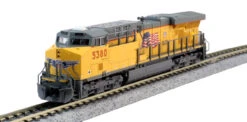 Kato 176-8955-S - GE ES44AC W/ LokSound 5 Sound & DCC Union Pacific (UP) 5553 - N Scale
