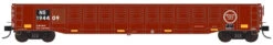 Trainworx 25213-02 - 52’6″ Corrugated Gondola Norfolk Southern (NS) 194409 - N Scale