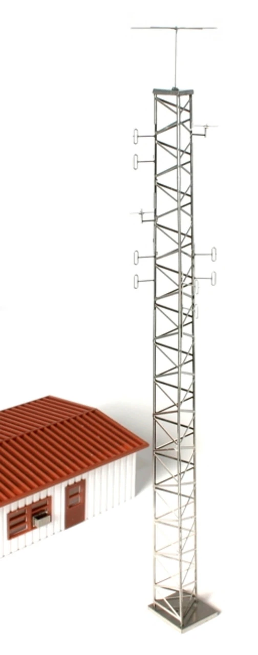 BLMA #602 - Radio Antenna Tower Kit Style 1 - N Scale 3 BLMA #602 - Radio Antenna Tower Kit Style 1 - N Scale
