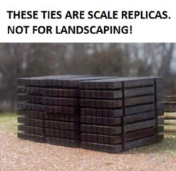 Osborn Models 3095 - Bundle Of Ties 6pk - N Scale