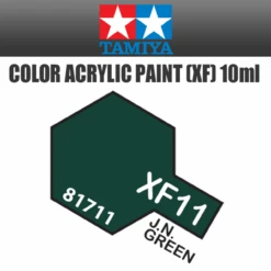 Tamiya 81711 - Acrylic Mini XF-11 J.N. Green - 10ml Bottle