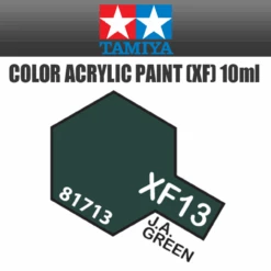 Tamiya 81713 - Acrylic Mini XF-13 J.A. Green - 10ml Bottle