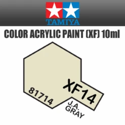 Tamiya 81714 - Acrylic Mini XF-14 J.A. Gray - 10ml Bottle