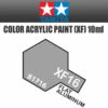 Tamiya 81716 - Acrylic Mini XF-16 Flat Aluminum - 10ml Bottle -Vallejo Sales Store 81716 33875.1645224086