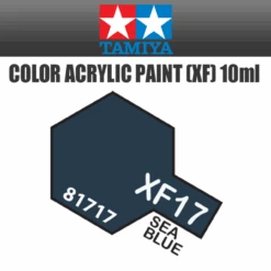 Tamiya 81717 - Acrylic Mini XF-17 Sea Blue - 10ml Bottle