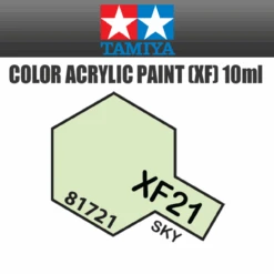 Tamiya 81721 - Acrylic Mini XF-21 Sky - 10ml Bottle