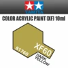 Tamiya 81760 - Acrylic Mini XF-60 Dark Yellow - 10ml Bottle