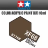 Tamiya 81768 - Acrylic Mini XF-68 NATO Brown - 10ml Bottle