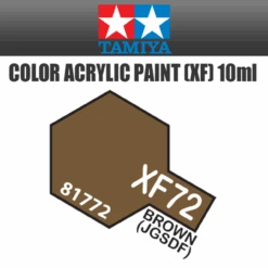 Tamiya 81772 - Acrylic Mini XF-72 Brown (JGSDF) - 10ml Bottle