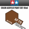 Tamiya 81779 - Acrylic Mini XF-79 Deck Brown Linoleum - 10ml Bottle