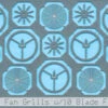 BLMA #82 - 48" Fan Grills - W/o Center Plate 10 Blade - N Scale