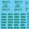 Lonestar Model 12026 - Decal Set For International Transport (Green), Owner-Operator Truck Tractors & Lessor Flatbed Trailers - HO Scale -Vallejo Sales Store 845d879f38000995323240 pzdb 15167.1672463103