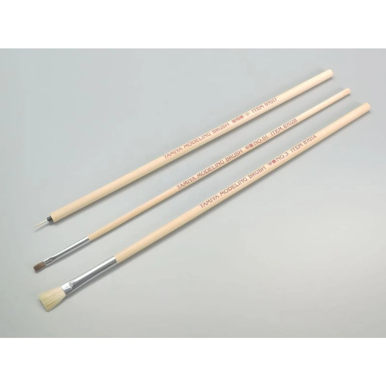 Tamiya 87066 - Modeling Brush Basic Set - 3 Pieces 3 Tamiya 87066 - Modeling Brush Basic Set - 3 Pieces