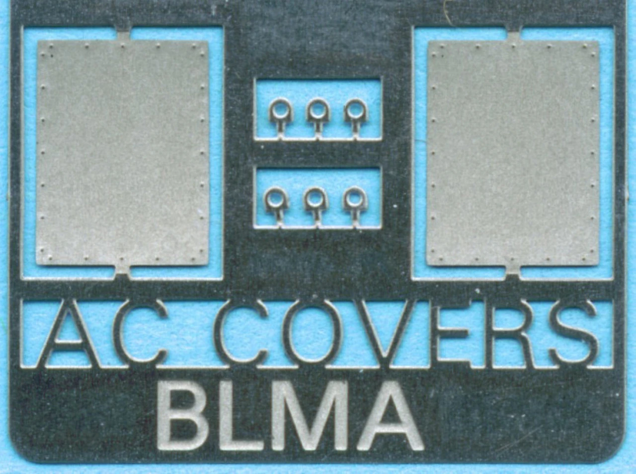 BLMA #91 - Removed Air Conditioner Cover Patch (2) - N Scale 3 BLMA #91 - Removed Air Conditioner Cover Patch (2) - N Scale