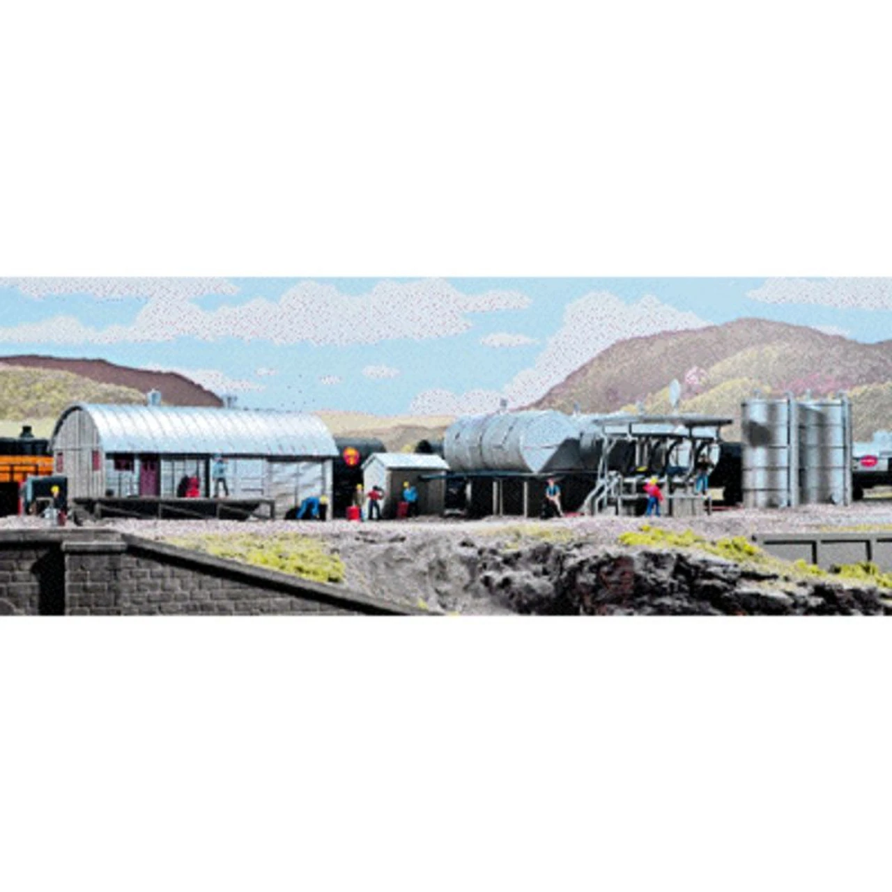 Walthers Cornerstone 933-3200 - Interstate Oil Co. N Kit - N Scale 3 Walthers Cornerstone 933-3200 - Interstate Oil Co. N Kit - N Scale