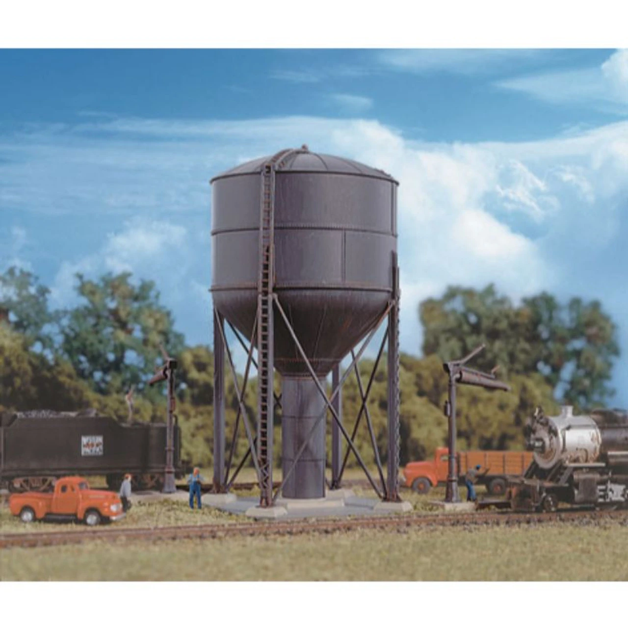 Walthers Cornerstone 933-3817 - Steel Water Tank Kit - N Scale 3 Walthers Cornerstone 933-3817 - Steel Water Tank Kit - N Scale