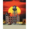 Walthers Cornerstone 933-3832 - City Water Tower Black - N Scale -Vallejo Sales Store 933 3832 37093.1645224527