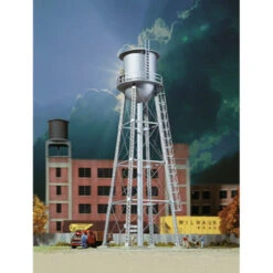 Walthers Cornerstone 933-3833 - Vintage Water Tower Slv - N Scale