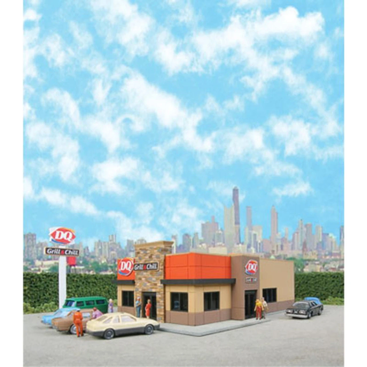 Walthers Cornerstone 933-3846 - DQ Grill & Chill(R) Kit - N Scale 3 Walthers Cornerstone 933-3846 - DQ Grill & Chill(R) Kit - N Scale